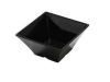 Yanco RM-4106BK 26 Oz 6x3-Inch Rome Melamine Deep Square Black Bowl, 24/CS