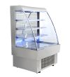 Omcan RS-CN-0380, 39.37x34.5x60.12-Inch Open Refrigerated Display Case, 13.42 Cu. Ft, cQPS, CSA