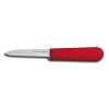 Dexter Russell S104R-PCP, 3¼-inch Slip-Resistant Red Handle Paring Knife