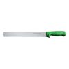 Dexter Russell S140-12SCG-PCP, 12-inch Scalloped Roast Slicer Knife, Green Handle (Discontinued)