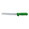 Dexter Russell S162-8SCG-PCP, 8-inch Slip-Resistant Green Handle, Scalloped Bread Knife