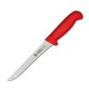 Ambrogio Sanelli SD07018R, 7-Inch Blade Stainless Steel Narrow Boning Knife, Red