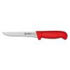 Ambrogio Sanelli S307.016R, 6.25-Inch Blade Stainless Steel Narrow Boning Knife, Red