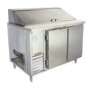Universal Coolers SC-48-BMD 48x32x45-Inch Mega Top Sandwich Prep Table, Deluxe, Self-Contained