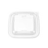 PTTESDCLID, Clear Lid for 8-32 Oz Tamper Evident Square Deli Container, 500/CS. Lids are Sold Separately.
