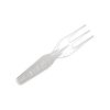 Fineline Settings SE1011.CL, 4-inch SelfEco PLA Compostable Clear Mini Fork, 200/CS (Discontinued)