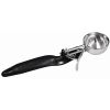Thunder Group SLDS030L, 1-Ounce Stainless Steel Lever Disher, Size 30, Coated Handle, Black