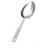 Thunder Group SLMS025V, Stainless Steel Heavy Duty Oval Measuring Scoop, 1/4 Cup