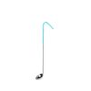 Thunder Group SLOL201, 0.5-Ounce One Piece Color Stainless Steel Ladle, Coated Hooked Handle, Teal
