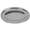 Thunder Group SLOP022, 22-Inch Stainless Steel Mirror Finish Oval Serving Platter