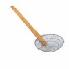 Thunder Group SLSKR008GV, 8x2.25-inch Galvanized Coarse Mesh Skimmer with 12.75x1.5-inch Bamboo Handle