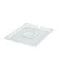 Winco SP7200C, Half-Size Polycarbonate Food Pan Slotted Cover, NSF