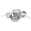 Winco SPC-7H, Deluxe 7-Piece Cookware Set, Stainless Steel