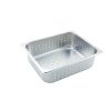 Winco SPHP4, 4-Inch Deep, Half-Size Stainless Steel Perforated Steam Table Pan, NSF