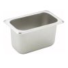 Winco SPN4, 4-Inch Deep One-Ninth Size Steam Table Pan, NSF
