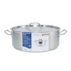 C.A.C. SSBZ-20, 20 Qt Stainless Steel Brazier with Lid