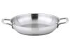 Winco SSOP-11, 11-Inch Dia Try-Ply Stainless Steel Omelet Pan w/o Lid, 2 Handles, NSF (Discontinued)