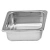 Thunder Group STPA6162, Sixth Size Stainless Steel 2.5-Inch Deep 22 Gauge Anti Jam Pans