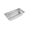 C.A.C. STPT-24-2, 2.5-inch Stainless Steel 1/3 Size 24 Gauge Anti-Jam Steam Table Pan