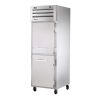 True STR1DTA-2HS-HC, 27-Inch Half-Size Swing Solid Door Reach-In Refrigerator Freezer