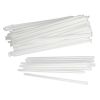 STRC 7.75-Inch Paper Wrapped Clear Jumbo Straws, 380/PK, 24 Packs/CS
