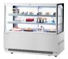 Turbo Air TBP60-46FN-S, 59-inch 2 Tiers Stainless Steel Refrigerated Bakery Case, Front Open