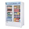 Turbo Air TGM-50RS-N Refrigerator 2 Doors Swing Glass Merchandiser, White Cabinet