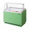 Turbo Air TIDC-47G-N 47-Inch W Ice Cream Dipping Cabinet, Green
