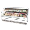 Turbo Air TOM-75LW-SF-N Open Display Horizontal Merchandiser 75-Inch L Low Profile SS Front Panel-White