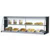 Turbo Air TOMD-30HB Open Display Merchandiser 28-Inch L Non Ref. Top Case-High, 2 Tiers, Black