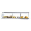 Turbo Air TOMD-40LW Open Display Merchandiser 39-Inch L Non Ref. Top Case-Low, 1 Tier, White