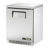 True TUC-24-HC, 24-Inch 1 Section Undercounter Refrigerator with 1 Right Hinged Solid Door