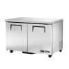 True TUC-48-HC, 48.38-Inch 2 Section Undercounter Refrigerator with 2 Left/Right Hinged Solid Doors