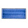 C.A.C. TUS-RT61-BLU, 16-Inch Porcelain Starry Night Blue Rectangular Platter, DZ
