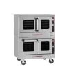 Southbend TVES/20SC, Double Deck Electric Convection Oven with Dials / Buttons Contols, 208 Volts