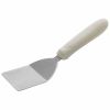 Winco TWP-30, Offset Mini Turner with 2x2.25-Inch Blade and White Polypropylene Handle, NSF
