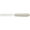 Winco TWPS-4, Bakery Spatula with 4x0.75-Inch Blade and White Polypropylene Handle, NSF