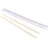KARAT U9050 9-inch Bamboo Chopsticks in White Individual Wrapping, 1000/CS