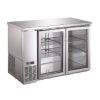 Coldline UBB-24-48GSS 48-inch Stainless Steel Glass Door Back Bar Refrigerator
