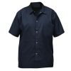 Winco UNF-1KXXL, Chef Shirt, Black, 2X