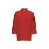 Winco UNF-6RS, Red Men’s Tapered Fit Chef Jacket, Small