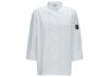 Winco UNF-6WM White Men's Tapered Fit Chef Jacket, M, EA