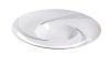Yanco UR-612 12-Inch Urban Line Porcelain Round Bone White Dessert Plate, DZ