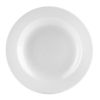 C.A.C. UVS-3, 10 Oz 8.87-Inch Porcelain Rim Soup Plate, 2 DZ/CS