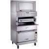Vulcan VIR1CF, 36-Inch Double Deck Gas Infrared Broiler with Refrigerated Base