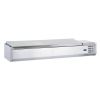 Coldline VRX1800-SS 71-inch Refrigerated 8 Pan Stainless Steel Top Cover Countertop Salad Bar (Discontinued)