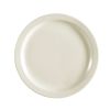 C.A.C. WAS-6, 6.37-Inch Porcelain Plate with Narrow Rim, 3 DZ/CS