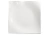 Winco WDP010-102, 10-Inch Ardesia Falette Porcelain Square Bowl, Bright White, 12/CS