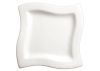 Winco WDP011-101, 6-Inch Ardesia Cramont Porcelain Square Swirl Bowl, Bright White, 36/CS (Discontinued)