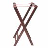 Thunder Group WDTHTS032, Double Bar Wood Tray Stand